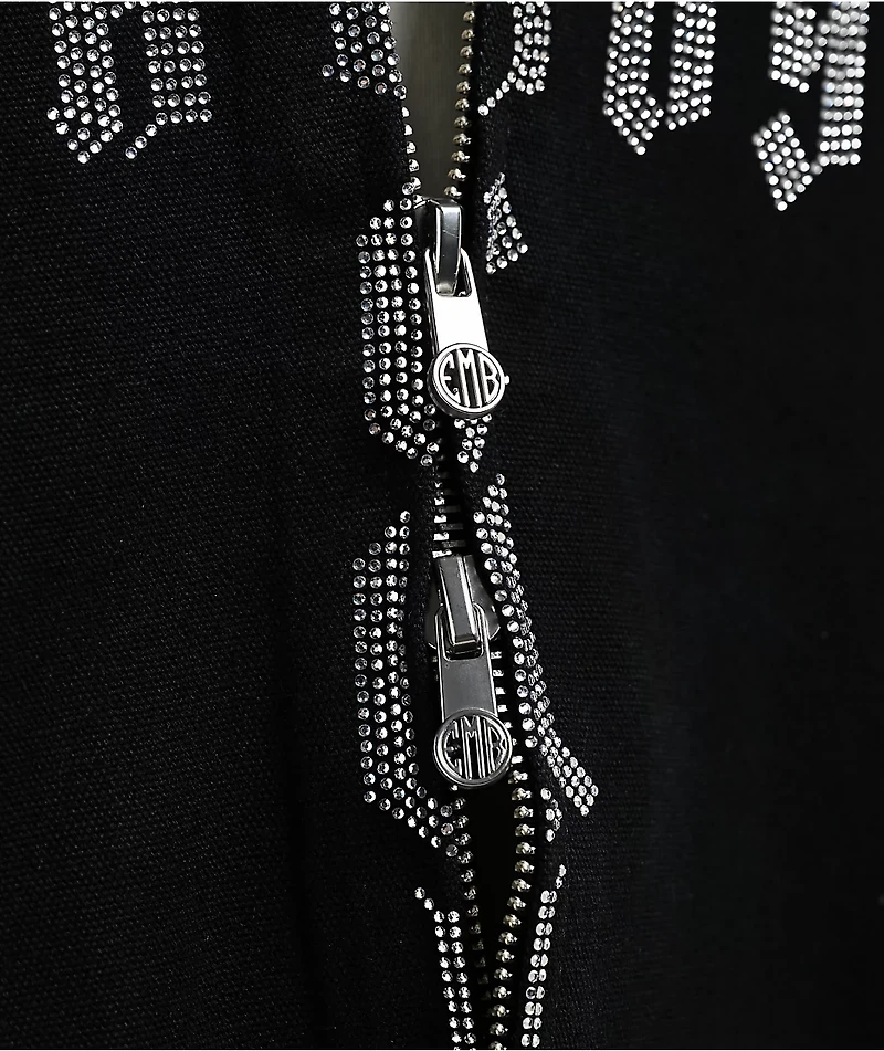 $AD BOYZ x Embellish Cross Black Work Jacket