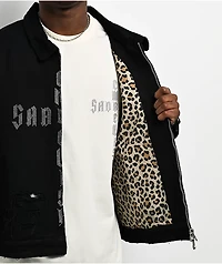 $AD BOYZ  x Embellish Cross Black Work Jacket