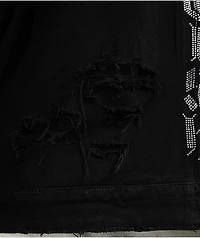 $AD BOYZ  x Embellish Cross Black Work Jacket