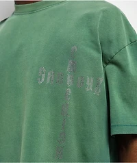 $AD BOYZ  x Embellish Cross Green Wash T-Shirt