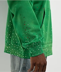 $AD BOYZ  x Embellish Old English Green Hoodie