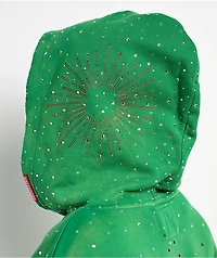 $AD BOYZ  x Embellish Old English Green Hoodie