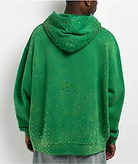 $AD BOYZ  x Embellish Old English Green Hoodie