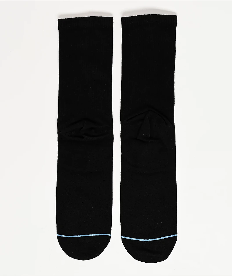 $AD BOYZ By Junior H Logo Black Crew Socks