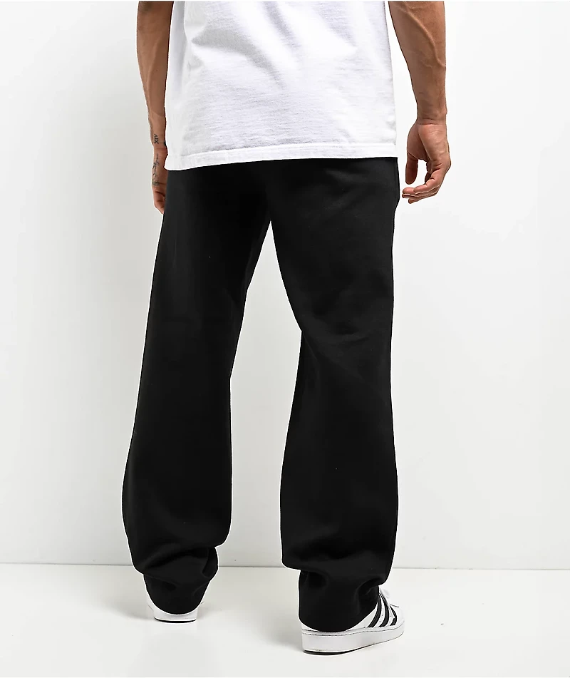 $AD BOYZ By Junior H Web Black Sweatpants