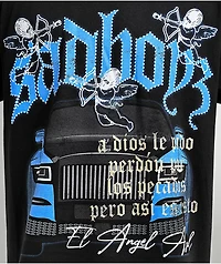 $AD BOYZ by Junior H Angels Black T-Shirt