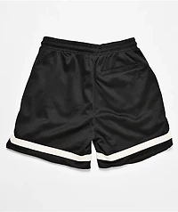 $AD BOYZ by Junior H Baller Black Mesh Shorts