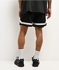 $AD BOYZ by Junior H Baller Black Mesh Shorts