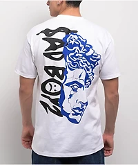 $AD BOYZ by Junior H Belicos Morimos White T-Shirt