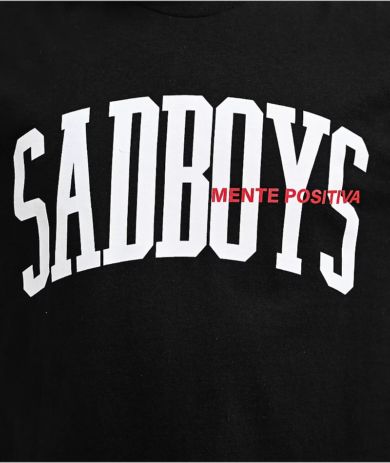 $AD BOYZ by Junior H Black Frown T-Shirt