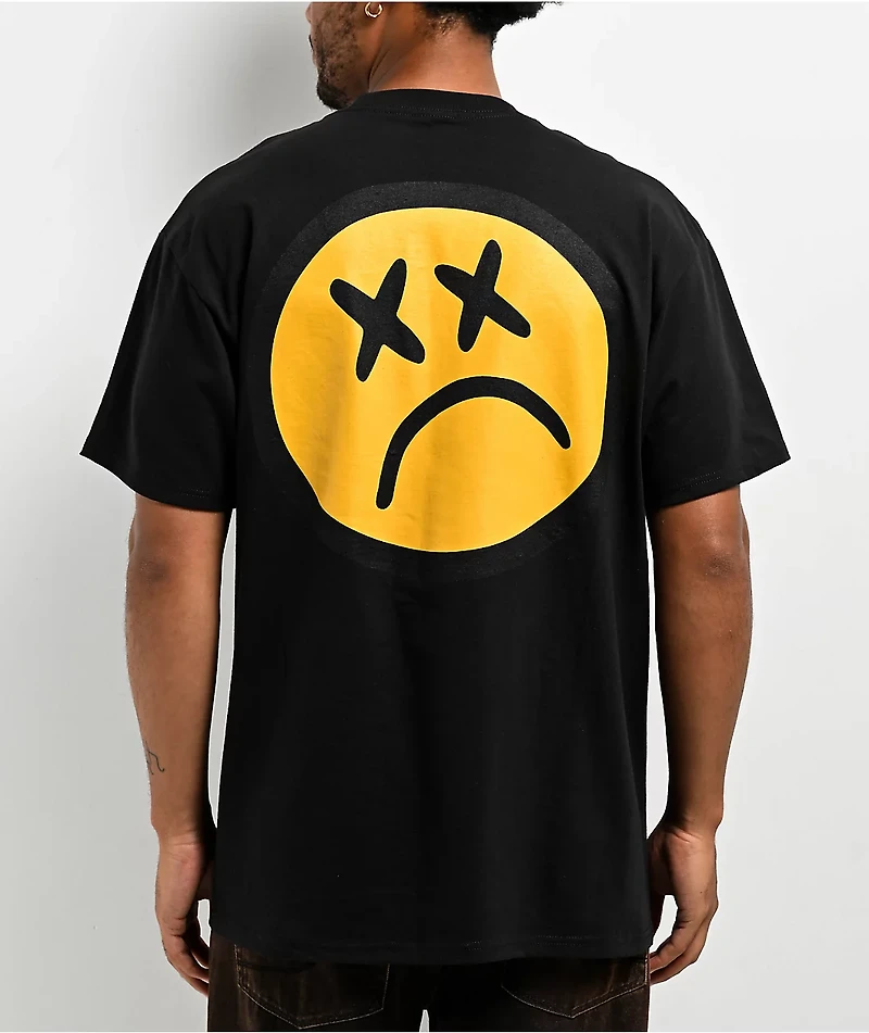 $AD BOYZ by Junior H Black Frown T-Shirt