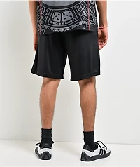 $AD BOYZ by Junior H Black Mesh Soccer Shorts
