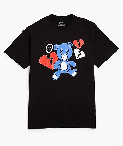 $AD BOYZ by Junior H Broken Heart Club Black T-Shirt