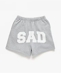 $AD BOYZ by Junior H Collegiate Grey Sweat Shorts