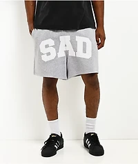 $AD BOYZ by Junior H Collegiate Grey Sweat Shorts
