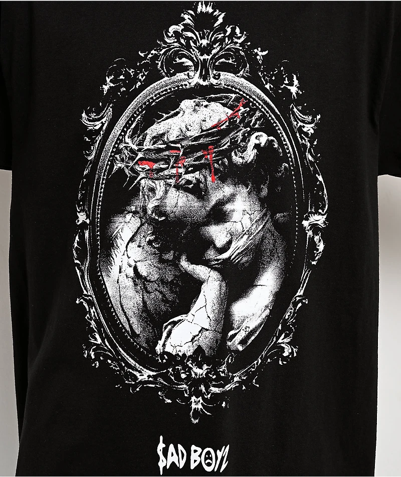 $AD BOYZ by Junior H Depressed MF Black T-Shirt