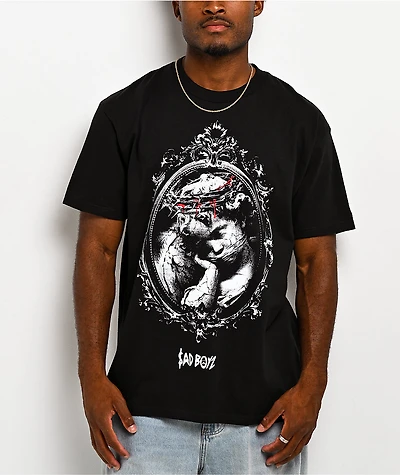 $AD BOYZ by Junior H Depressed MF Black T-Shirt