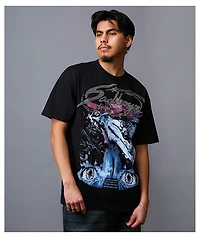 $AD BOYZ by Junior H Extssy Eyes Black T-Shirt