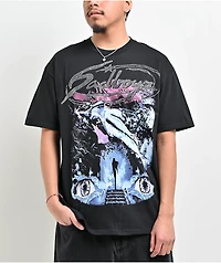 $AD BOYZ by Junior H Extssy Eyes Black T-Shirt