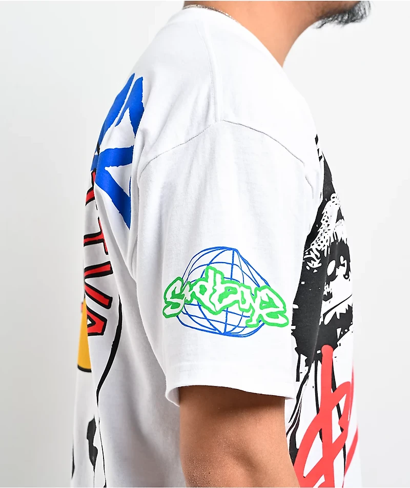 $AD BOYZ by Junior H Eyes White T-Shirt