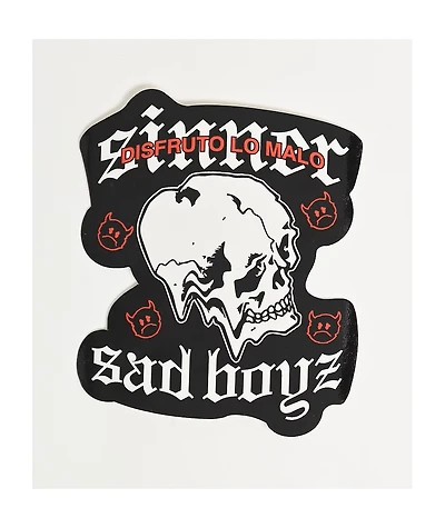 $AD BOYZ by Junior H Face Sticker