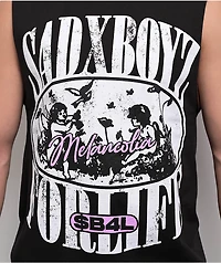 $AD BOYZ by Junior H Garden Black Tank Top