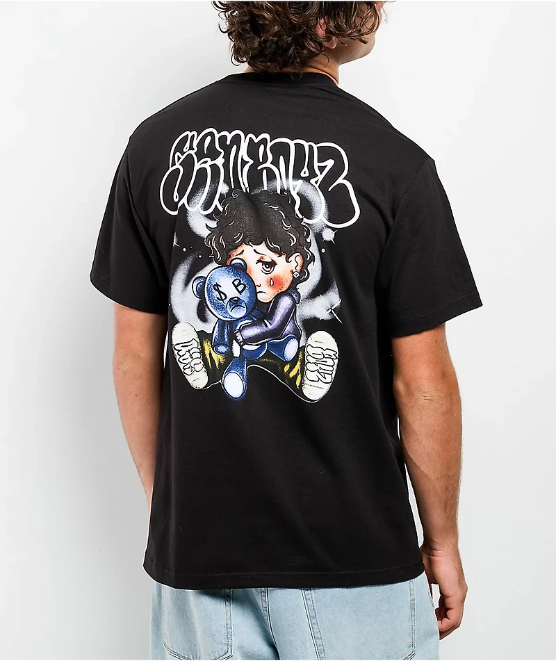 $AD BOYZ by Junior H Give A Hug Black T-Shirt