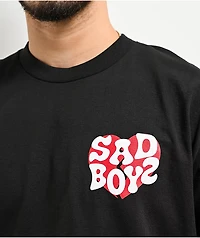 $AD BOYZ by Junior H Heart Black T-Shirt