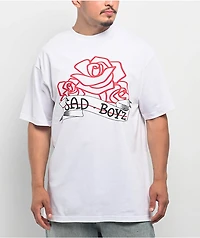 $AD BOYZ by Junior H Heart Breaker White T-Shirt
