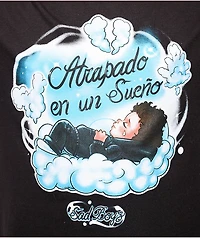 $AD BOYZ by Junior H In The Clouds Black T-Shirt