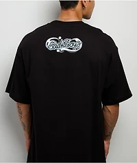 $AD BOYZ by Junior H In The Clouds Black T-Shirt