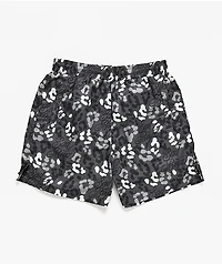 $AD BOYZ by Junior H Jungle Black Mesh Shorts