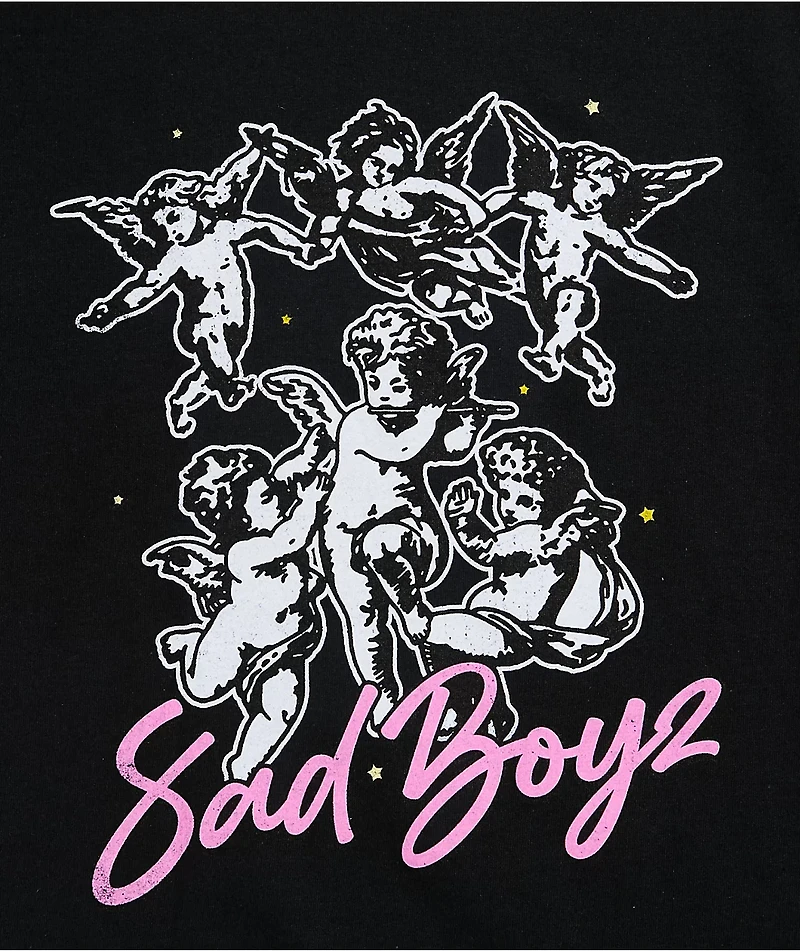 $AD BOYZ by Junior H Kids Angels Black T-Shirt