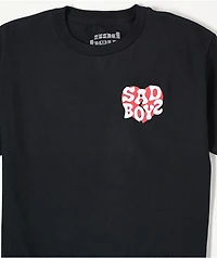 $AD BOYZ by Junior H Kids Heart Black T-Shirt