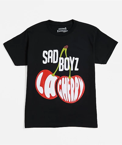 $AD BOYZ by Junior H Kids La Cherry Black T-Shirt