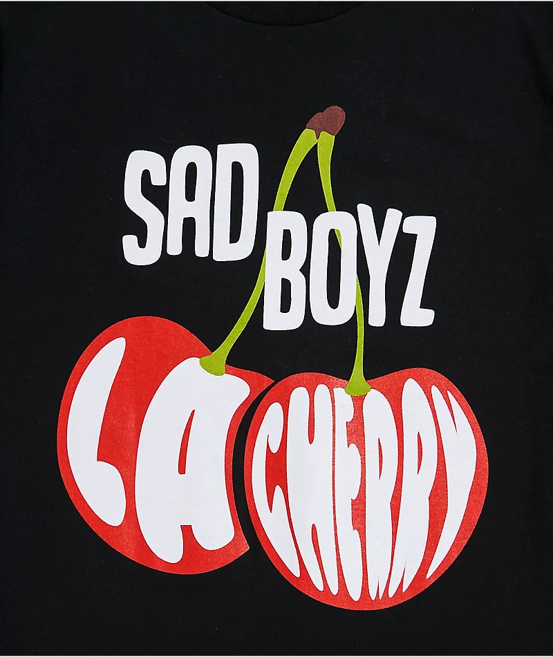 $AD BOYZ by Junior H Kids La Cherry Black T-Shirt