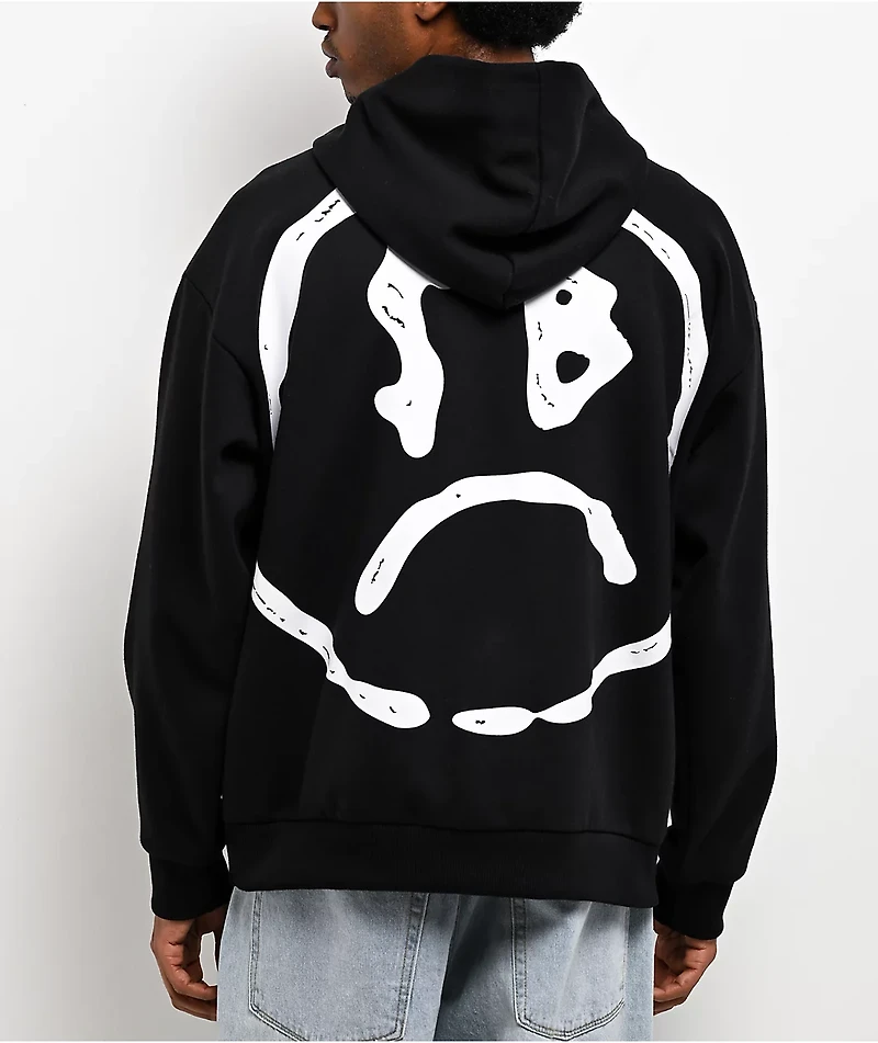 $AD BOYZ by Junior H Logo Black Hoodie