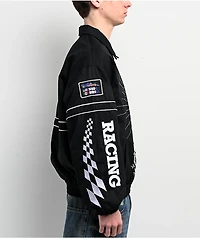 $AD BOYZ by Junior H Mary Black Racing Jacket