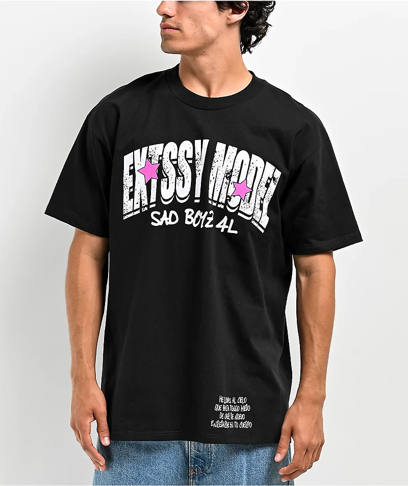 $AD BOYZ by Junior H Members Only Black T-Shirt
