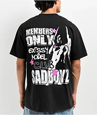 $AD BOYZ by Junior H Members Only Black T-Shirt
