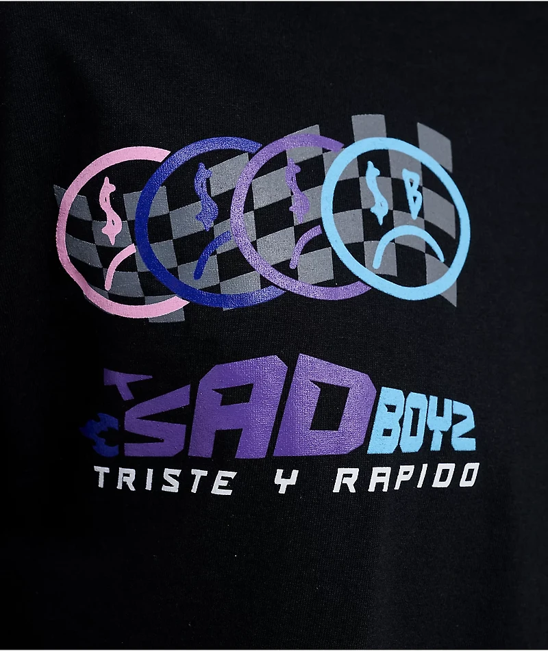 $AD BOYZ by Junior H Need 4 Speed Black T-Shirt