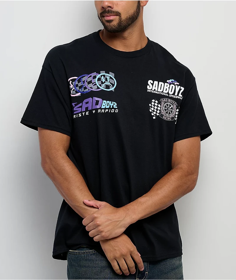 $AD BOYZ by Junior H Need 4 Speed Black T-Shirt