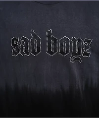 $AD BOYZ by Junior H Off Road Logo Grey & Black Wash T-Shirt