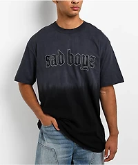 $AD BOYZ by Junior H Off Road Logo Grey & Black Wash T-Shirt