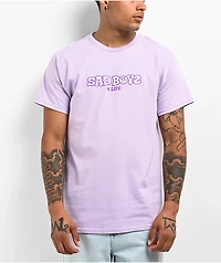 $AD BOYZ by Junior H Positiva Light Purple T-Shirt