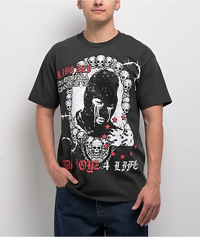 $AD BOYZ by Junior H Primero Charcoal T-Shirt