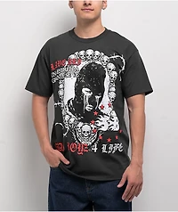 $AD BOYZ by Junior H Primero Charcoal T-Shirt