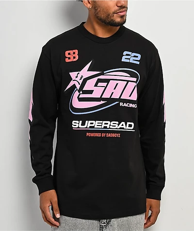 $AD BOYZ by Junior H Racing Black Long Sleeve T-Shirt