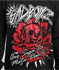 $AD BOYZ by Junior H Red Roses Long Sleeve T-Shirt