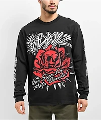 $AD BOYZ by Junior H Red Roses Long Sleeve T-Shirt